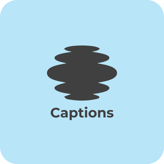 Captions